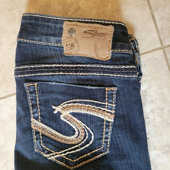 Silver tuesday slim boot cut jeans